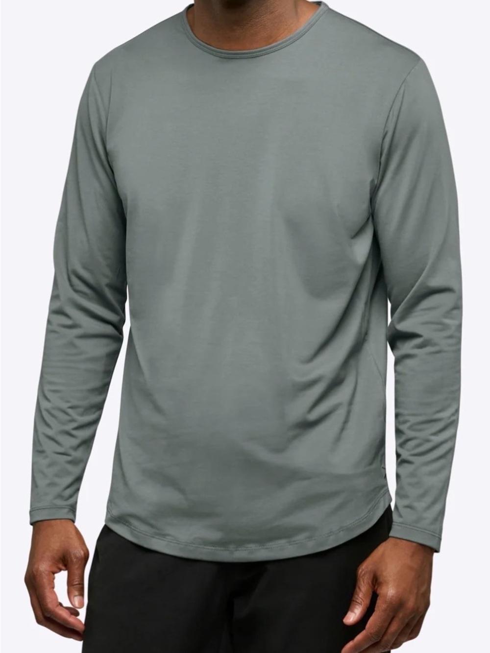Cuts Men’s AO Long Sleeve Curve Hem Long Sleeve Tee XXL